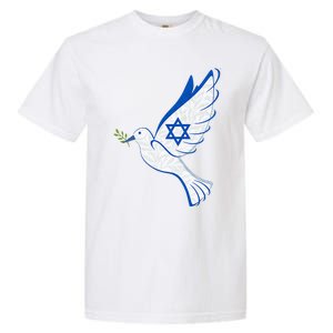 Israel Pro Support Stand Strong Peace Love Jewish  Garment-Dyed Heavyweight T-Shirt