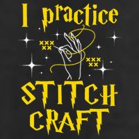 I Practice Stitch Craft Cross Stitching Cross Stitcher Cool Comfort Performance Bucket Hat