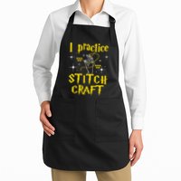 I Practice Stitch Craft Cross Stitching Cross Stitcher Apron