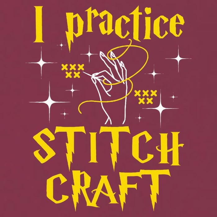 I Practice Stitch Craft Cross Stitching Cross Stitcher 16oz Travel Tumbler