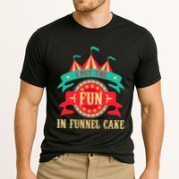 I Put The Fun In Funnel Cake Circus Birthday Cooling Performance Crew T-Shirt