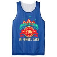 I Put The Fun In Funnel Cake Circus Birthday Mesh Reversible Basketball Jersey Tank