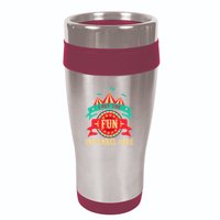 I Put The Fun In Funnel Cake Circus Birthday 16oz Travel Tumbler