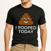 I Pooped Today Funny Joke, B Day Costume Poo Humor Cooling Performance Crew T-Shirt