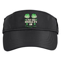 I Put The Double Ds In St Paddys Day Funny Adult Drive Performance Visor