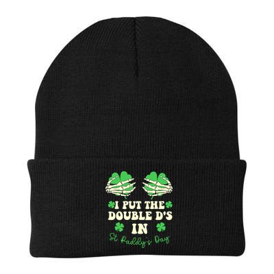 I Put The Double Ds In St Paddys Day Funny Beanie