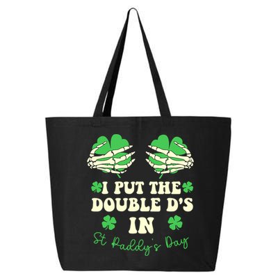 I Put The Double Ds In St Paddys Day Funny 25L Jumbo Tote
