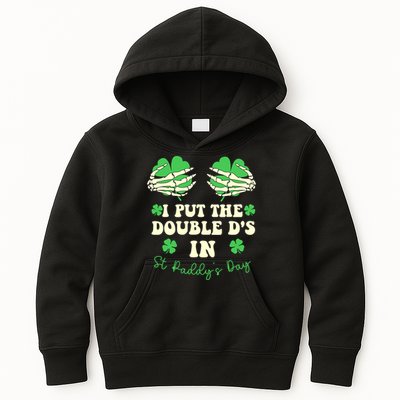 I Put The Double Ds In St Paddys Day Funny Kids Hoodie