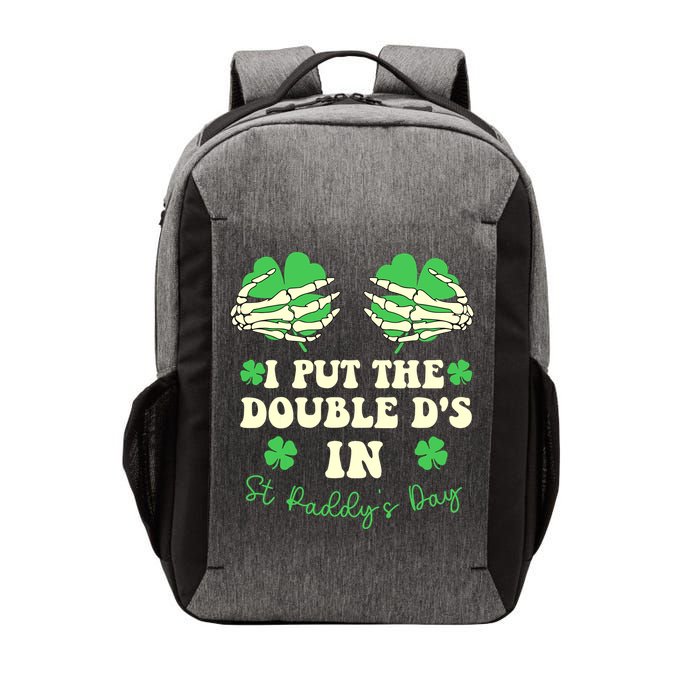 I Put The Double Ds In St Paddys Day Funny Vector Backpack