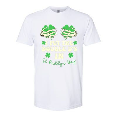 I Put The Double Ds In St Paddys Day Funny Softstyle® CVC T-Shirt