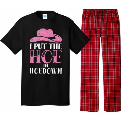 I Put The Hoe In Hoedown Pajama Set