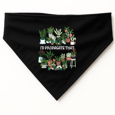 ID Propagate That Plant Lover Gardener Garden Gardening USA-Made Doggie Bandana