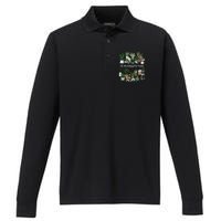 ID Propagate That Plant Lover Gardener Garden Gardening Performance Long Sleeve Polo