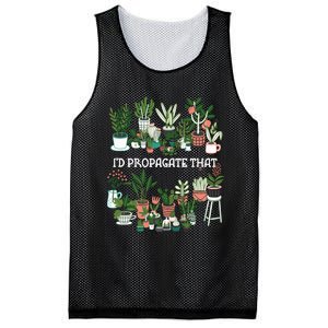 ID Propagate That Plant Lover Gardener Garden Gardening Mesh Reversible Basketball Jersey Tank