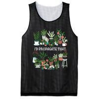 ID Propagate That Plant Lover Gardener Garden Gardening Mesh Reversible Basketball Jersey Tank