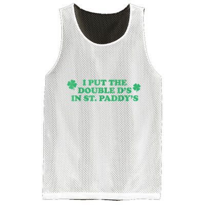 I Put The Double DS In St. PaddyS Day St Patricks Day Mesh Reversible Basketball Jersey Tank
