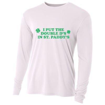 I Put The Double DS In St. PaddyS Day St Patricks Day Cooling Performance Long Sleeve Crew