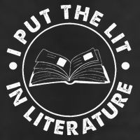I Put The Lit In Literature English Teacher Book Reader Adult Drive Performance Visor