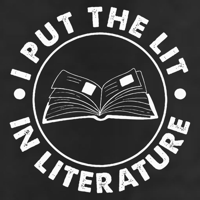 I Put The Lit In Literature English Teacher Book Reader Adult Drive Performance Visor