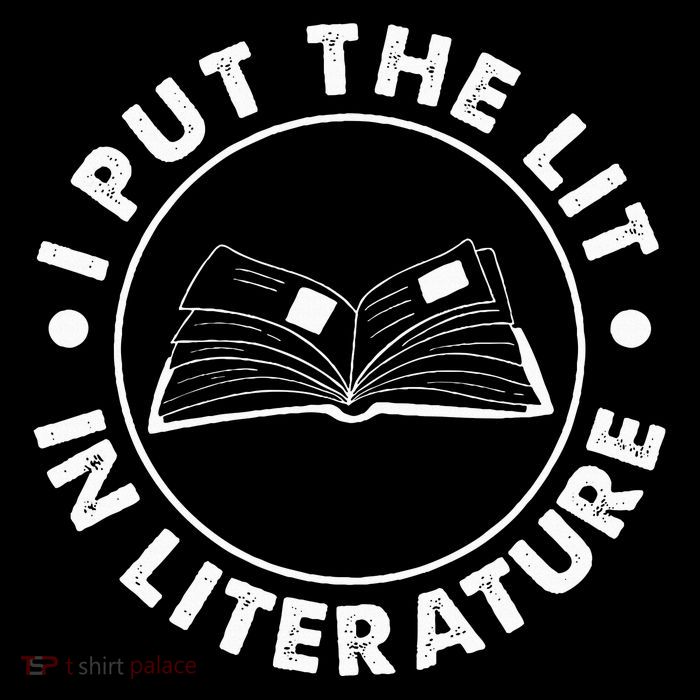 I Put The Lit In Literature English Teacher Book Reader Flatbill Hat
