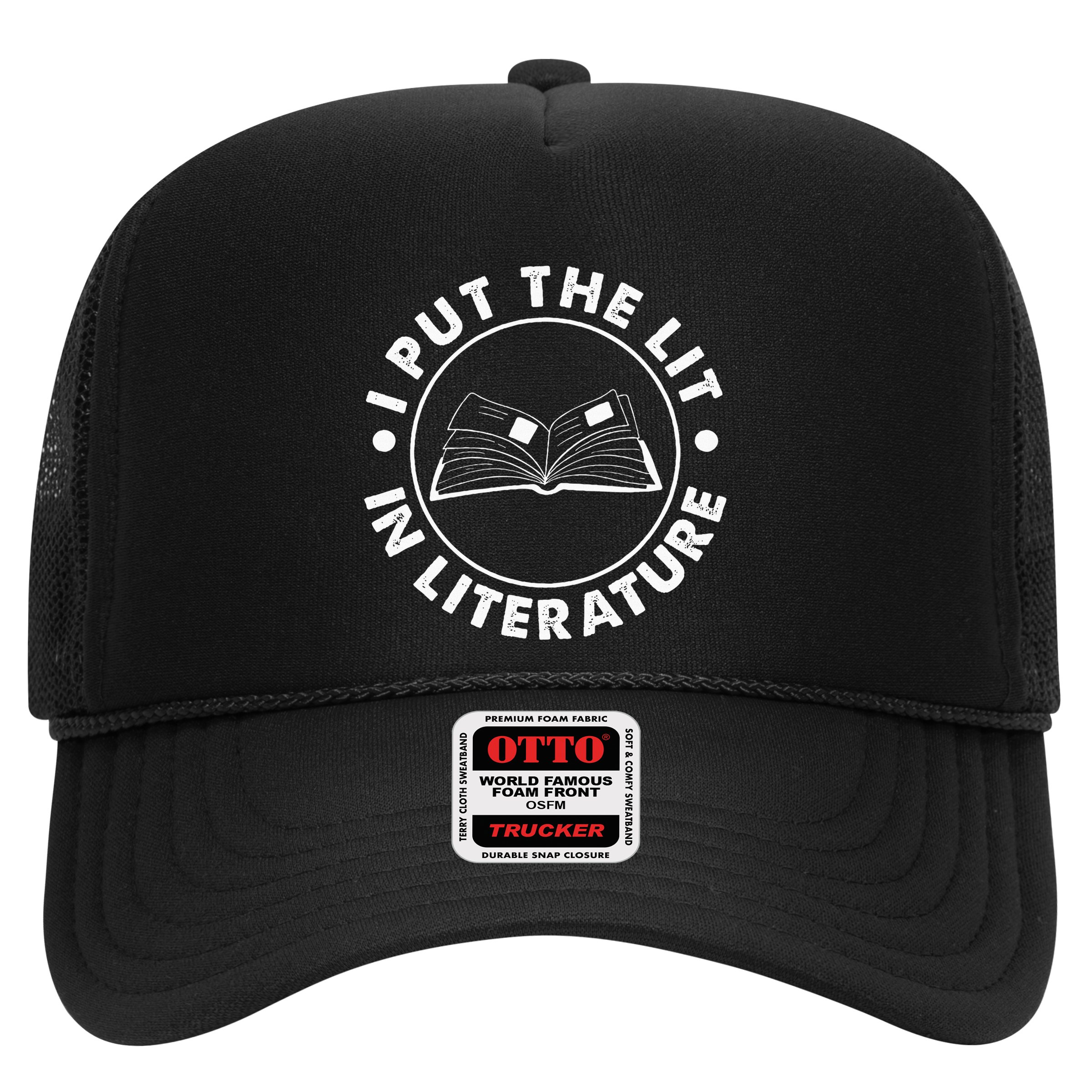 I Put The Lit In Literature English Teacher Book Reader Hat