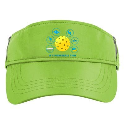 Its Pickleball Time Adult Drive Performance Visor