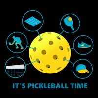 Its Pickleball Time City Backpack