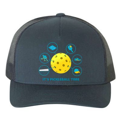 Its Pickleball Time Yupoong Adult 5-Panel Trucker Hat