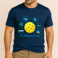 Its Pickleball Time Cooling Performance Crew T-Shirt