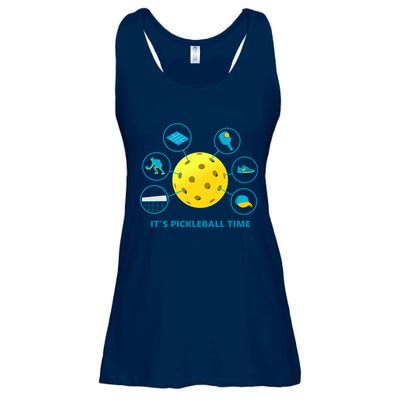 Its Pickleball Time Ladies Essential Flowy Tank