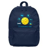 Its Pickleball Time 16 in Basic Backpack