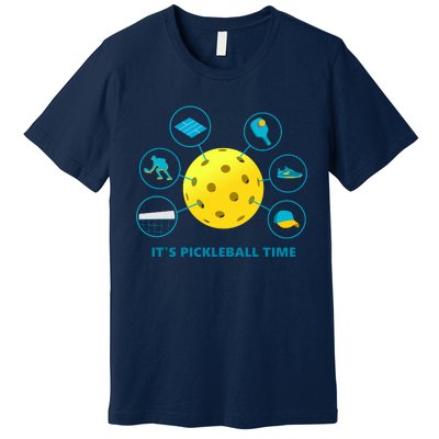 Its Pickleball Time Premium T-Shirt