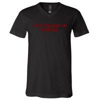 I Put The Sexy In Dyslexia V-Neck T-Shirt