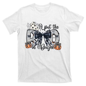 I Put The Boo In Boujee Retro Halloween T-Shirt