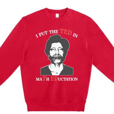 I Put The Ted In Math Education Premium Crewneck Sweatshirt