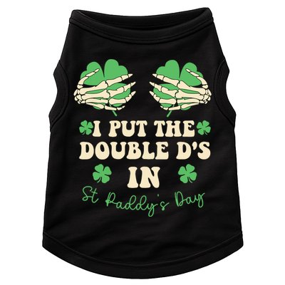 I Put The Double Ds In St Paddys Day Doggie Tank