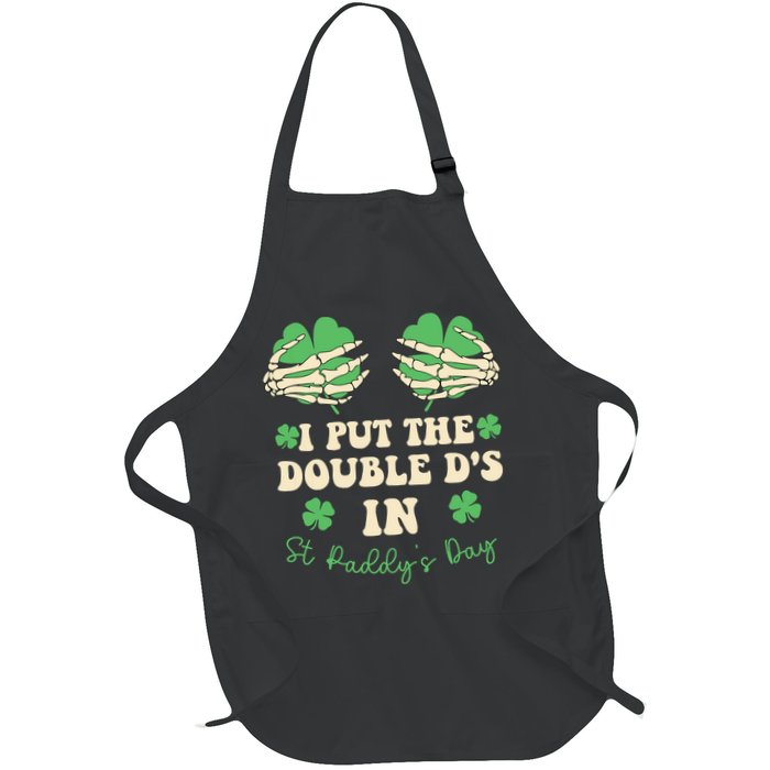 I Put The Double Ds In St Paddys Day Apron