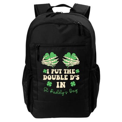 I Put The Double Ds In St Paddys Day Backpack