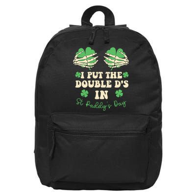 I Put The Double Ds In St Paddys Day 16 in Basic Backpack