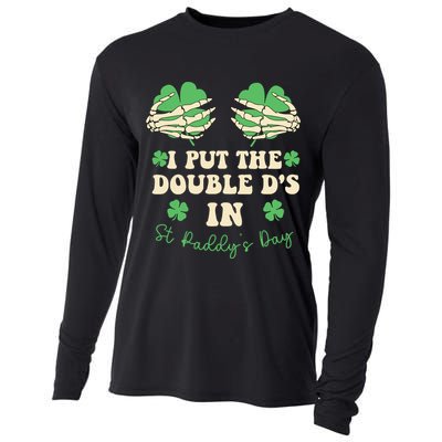 I Put The Double Ds In St Paddys Day Cooling Performance Long Sleeve Crew