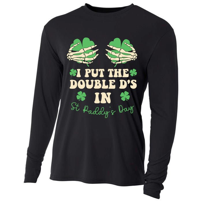 I Put The Double Ds In St Paddys Day Cooling Performance Long Sleeve Crew