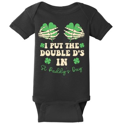 I Put The Double Ds In St Paddys Day Baby Bodysuit