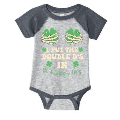 I Put The Double Ds In St Paddys Day Infant Baby Jersey Bodysuit