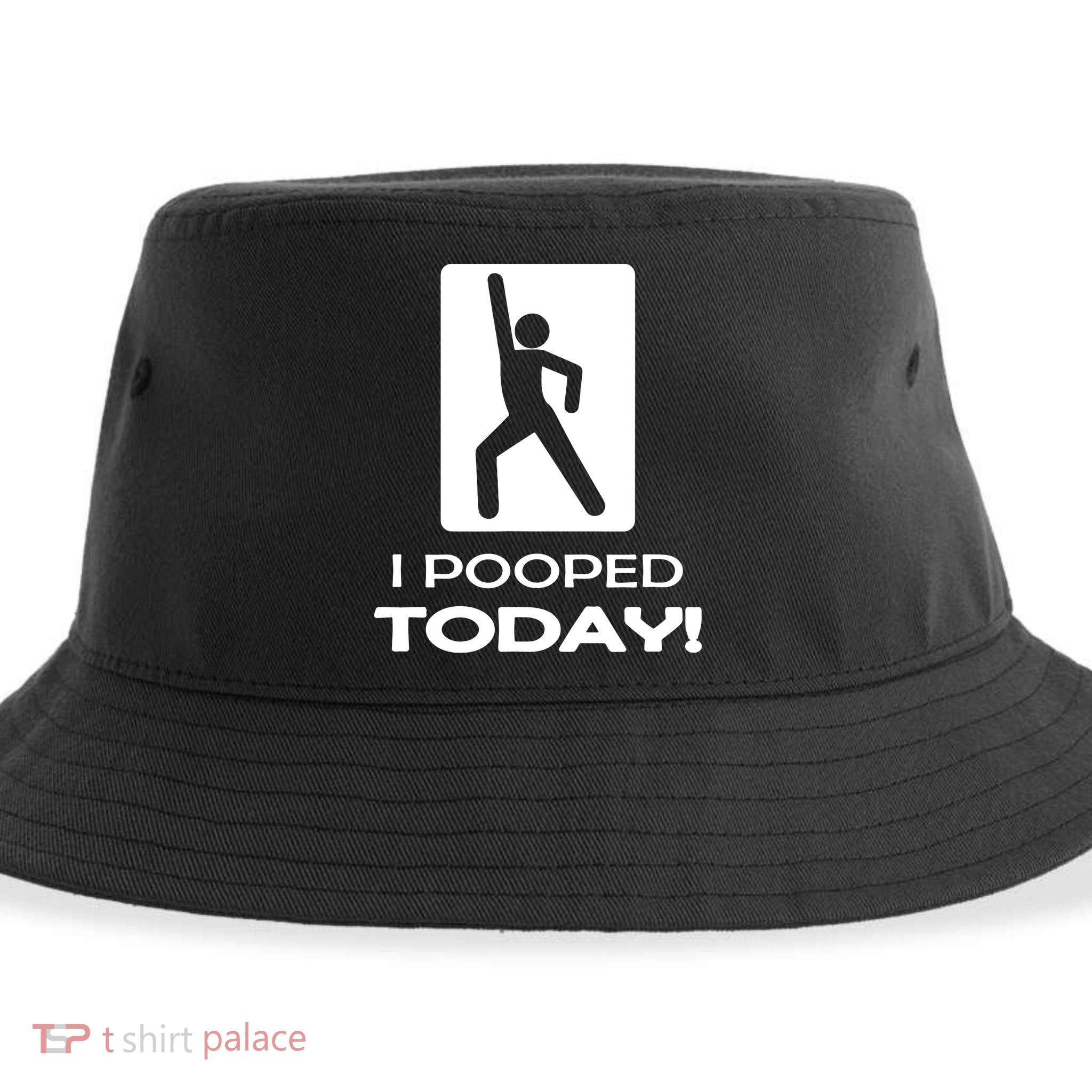 I Pooped Today Sustainable Bucket Hat