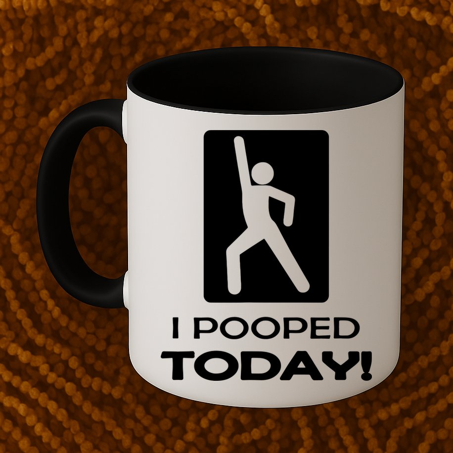 I Pooped Today Mug