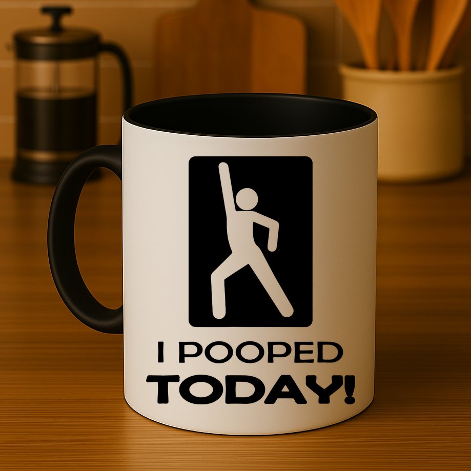 I Pooped Today Mug