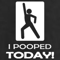 I Pooped Today 25L Jumbo Tote