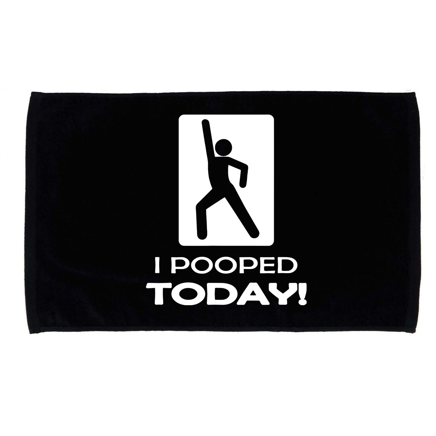 I Pooped Today Microfiber Hand Towel