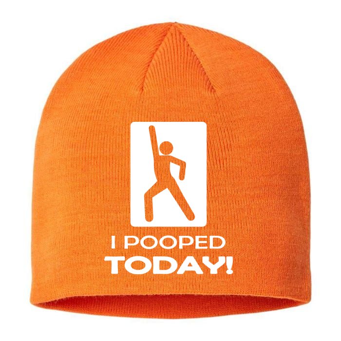 I Pooped Today Sustainable Beanie