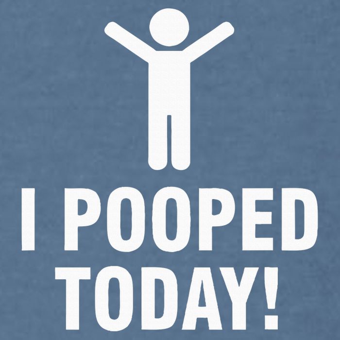 I Pooped Today Garment-Dyed Sweatshirt